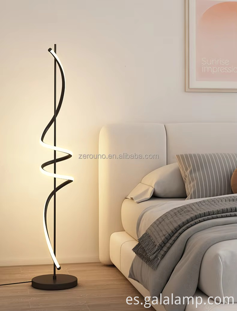 lámpara-de-pie-rinconera-minimalista-dorada-estilo-moderno gold-minimalist-corner-floor-lamp-modern-style